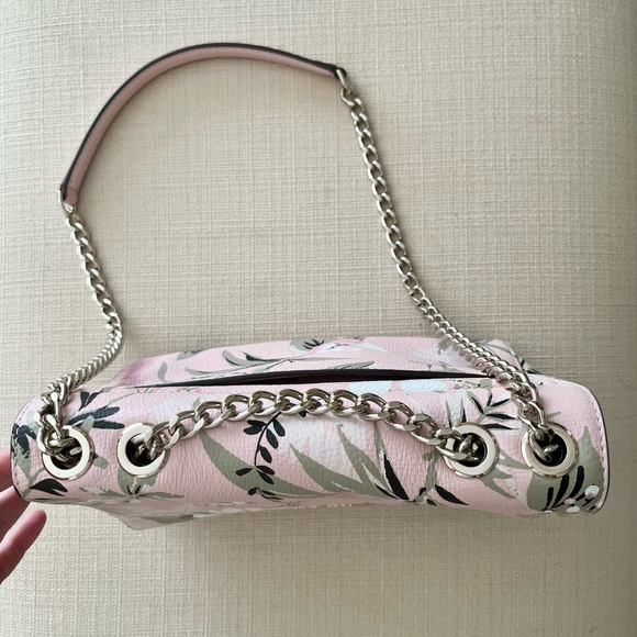 Kate Spade New York Genuine Leather Purse with Floral and Butterfly Print - Picture 3 of 8